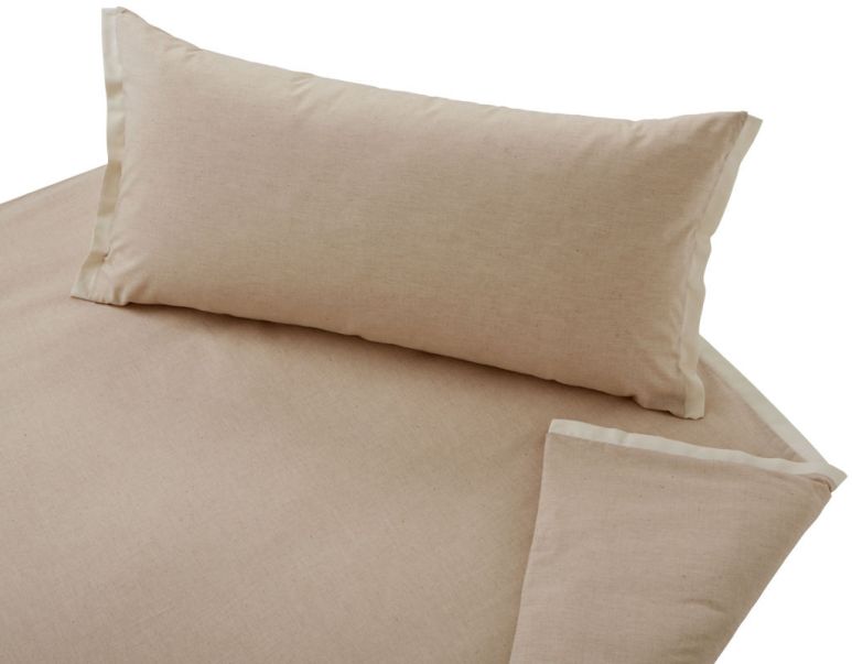 Pillowcase Bio-Chambray pure