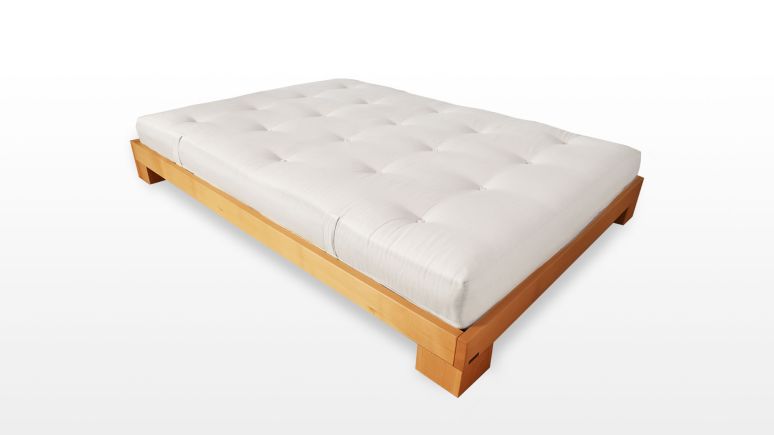 Bed Cube - Sturdy solid wood bed for any mattresses