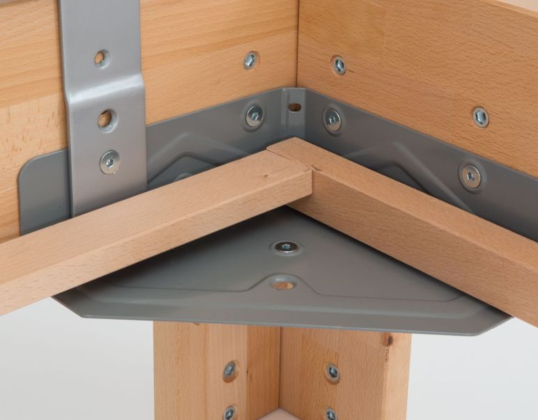 (L472) Vlexbasis subframe for beds without lateral support, 160x200cm