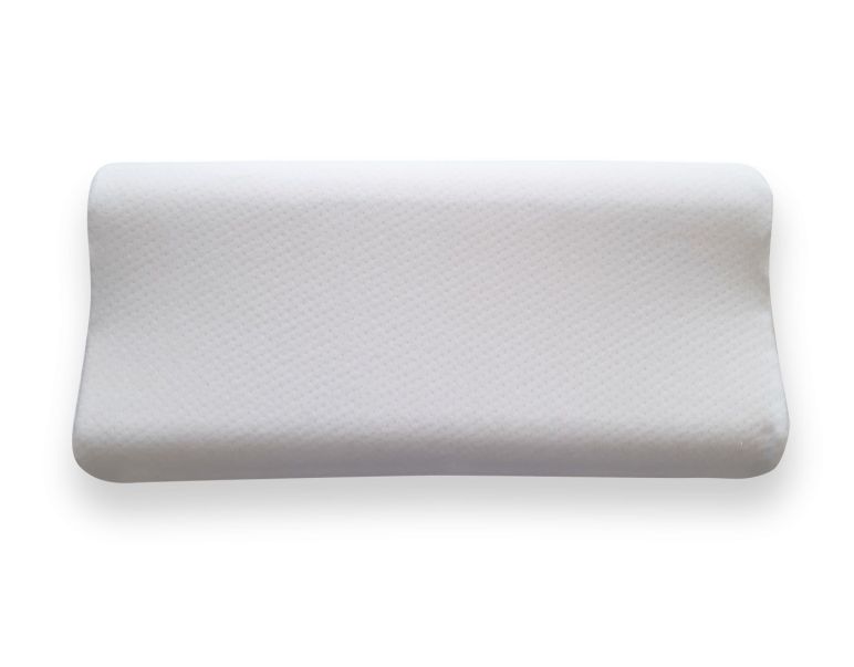 Latex pillow contour with cover
