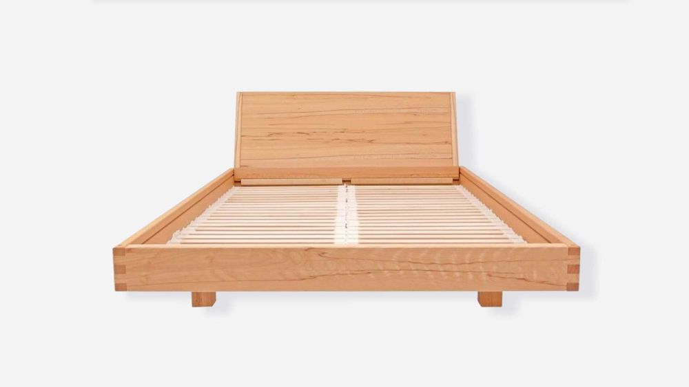 Floating Bed Exil Solid Wood, What Is A Floating Bed Base