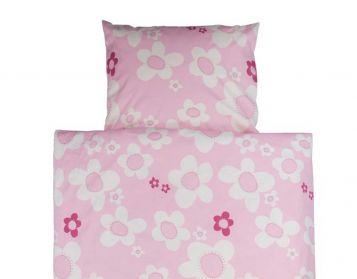 Bed linen flower, rosa